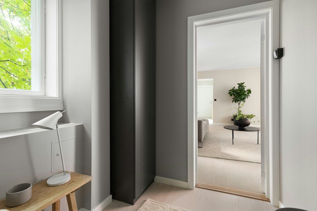 hidden door in wall
