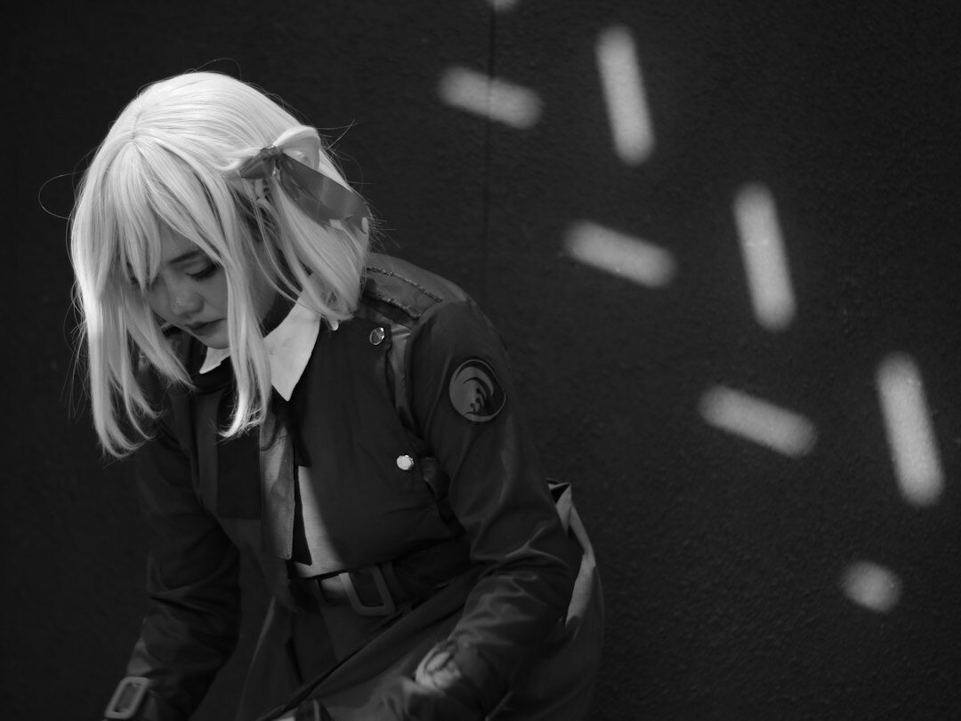 mysterious character portrait